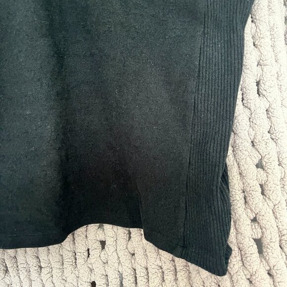 Banana Republic Factory Black Knit Poncho Size XS/S - Picture 4 of 15